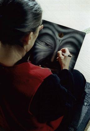 Painting Fugen Bosatsu