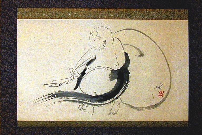 Hotei with the bag