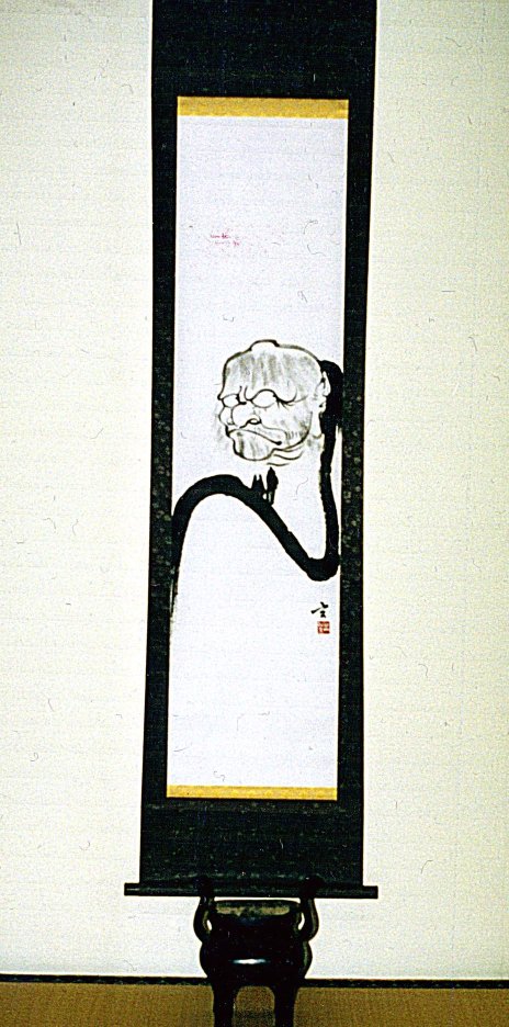 Rinzai in tokonoma
