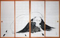 Hotei with the birds