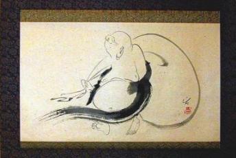 Hotei with the bag